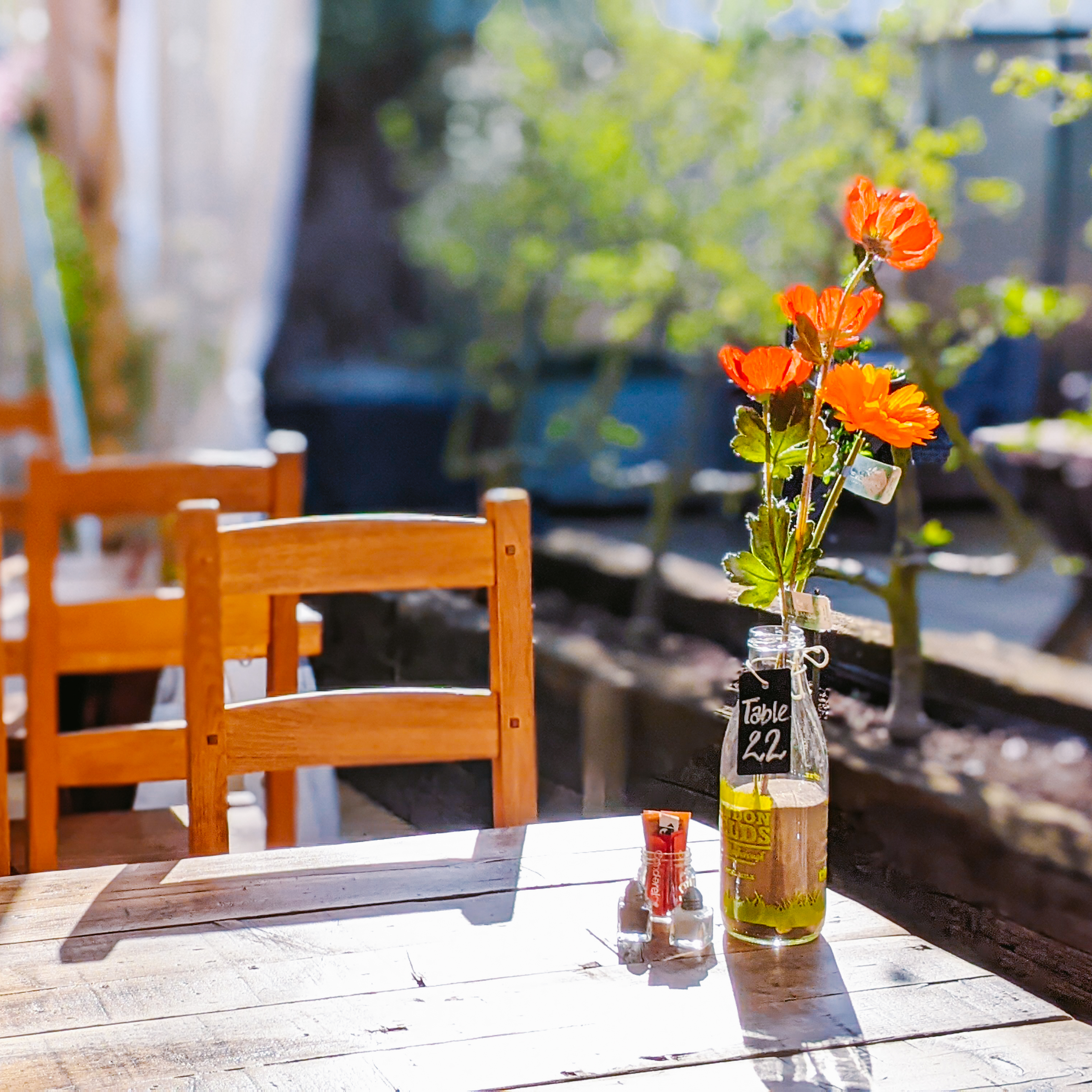 A week of Spring sunshine for our Farmer's Kitchen reopening â˜€ï¸�