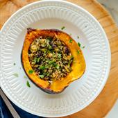 Recipe: Vegetarian Stuffed Acorn Squash