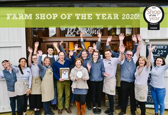 Award team photo at Farndon Fields