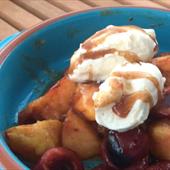 Recipe: Grilled Cherries and Peaches