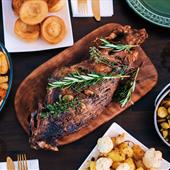 Recipe: Slow Roast Lamb with Garlic Butter