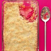 Recipe: Rhubarb and Blood Orange Crumble