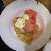 Recipe: Rhubarb & Vanilla Crème Fraîche Pancakes