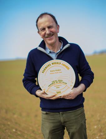 Kevin Stokes; Farmers Weekly Local Food Farmer of the Year 2012