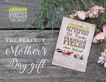 Mother’s Day gift - Afternoon Tea gift voucher - Leicestershire