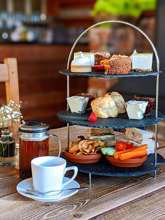Afternoon tea at Farndon Fields, Market Harborough